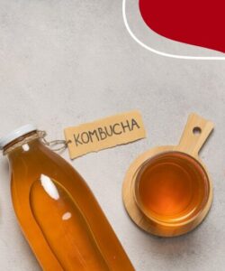 Imagem ilustrativa de potes de kombucha para representar a atuação da CatáliseJr na kombucha lilik